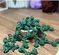 Succulent Potted Plant Car Pattern step 4 - final assembly and finishing