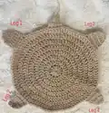 Turtle Memory Game Amigurumi Pattern step 3 - details and accessories