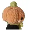 Mini Pumpkin Man Amigurumi Pattern step 3 - details and accessories