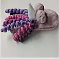 Magical Unicorn Hand Puppet Pattern step 3 - details and accessories