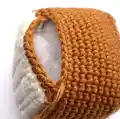 Loafie the Bread Loaf Amigurumi Pattern step 3 - details and accessories