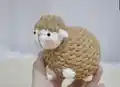 Little Sheep Amigurumi Pattern step 3 - details and accessories
