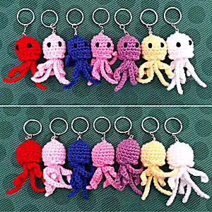 Jellyfish Keychain Pattern