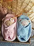 Baby Bears Amigurumi Pattern step 1 - construction progress
