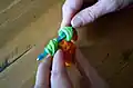 Carrot Lip Balm & Gift Holder Pattern step 4 - final assembly and finishing