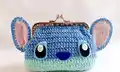 Lilo and Stitch Purse Crochet Pattern step 1 - construction progress
