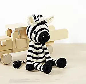 Xander The Zebra Amigurumi Pattern