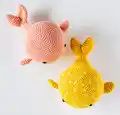 Wallace and Wanda Whale Amigurumi Pattern step 4 - final assembly and finishing