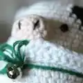 Mini Milk Cow Amigurumi Pattern step 2 - assembly progress
