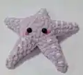 Adorable Purple Starfish Amigurumi Pattern step 4 - final assembly and finishing