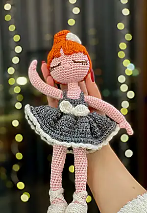 Graceful Ballerina Amigurumi Pattern