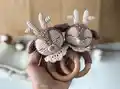 Adorable Deer Rattle Amigurumi Pattern step 4 - final assembly and finishing