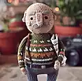 Grandpa Amigurumi Pattern step 4 - final assembly and finishing