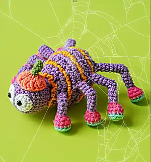 Spinderella the Spider Amigurumi Pattern