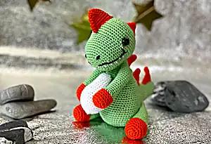 Cute Dinosaur Amigurumi Pattern