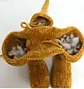 Adorable Kangaroo with Baby Amigurumi Pattern step 4 - final assembly and finishing