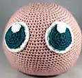 Jigglypuff Amigurumi Pattern step 3 - details and accessories