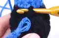 Minion Amigurumi Pattern step 4 - final assembly and finishing