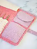 Crochet Hook Holder Pattern step 3 - details and accessories