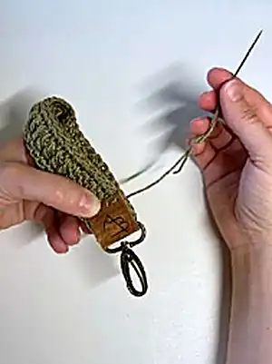 Highline Wristlet Keychain Pattern