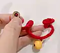 Lucky Cat Amigurumi Pattern step 3 - details and accessories