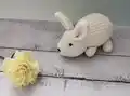 Adorable Rabbit Amigurumi Pattern step 1 - construction progress