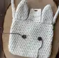 Adorable Bunny Bag Crochet Pattern step 3 - details and accessories