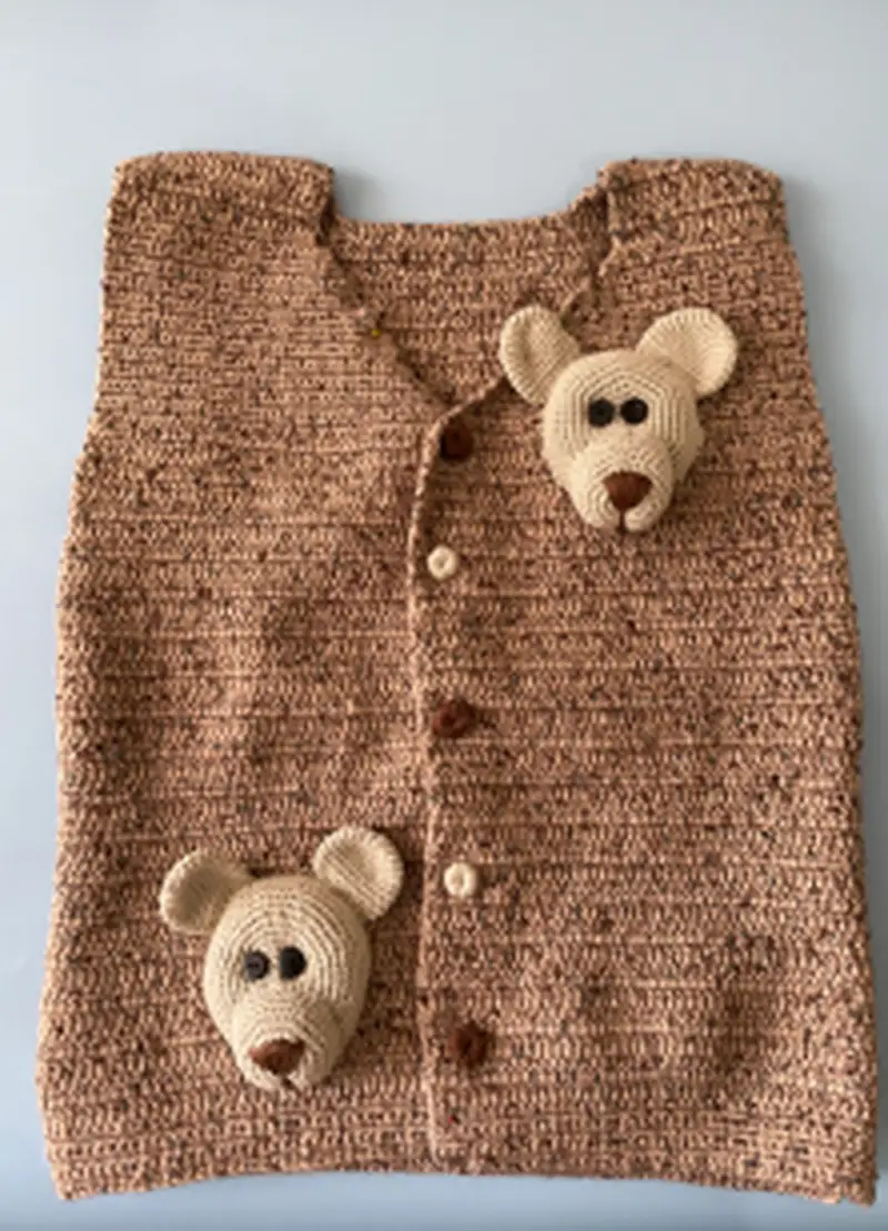Premium crochet pattern: Adorable Bear Lovey Crochet Pattern - Intermediate level tutorial with complete instructions