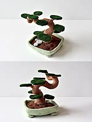 Bonsai Tree Crochet Pattern