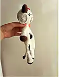 Cuddle Me Cow Amigurumi Pattern step 3 - details and accessories