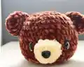 My Little Bear Amigurumi Pattern step 3 - details and accessories