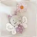 Elvina Delicate Butterfly Amigurumi Pattern step 1 - construction progress