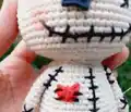 Spooky Voodoo Doll Amigurumi Pattern step 3 - details and accessories