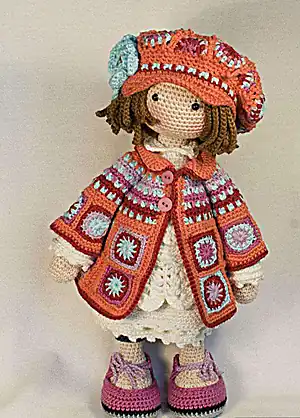Boho Style Doll Zoey Crochet Pattern