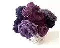 International Women's Day Flowers Crochet Pattern step 4 - final assembly and finishing
