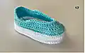 Baby Velcro Sneakers Crochet Pattern step 4 - final assembly and finishing