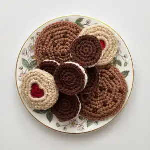Adorable Crochet Biscuits Pattern