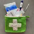 First Aid Kit Zippered Pouch Pattern step 3 - details and accessories