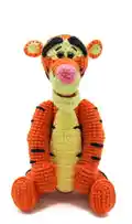 Tigger Amigurumi Pattern step 3 - details and accessories
