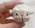 The Little Sheep Amigurumi Pattern step 4 - final assembly and finishing