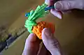 Carrot Lip Balm & Gift Holder Pattern step 3 - details and accessories