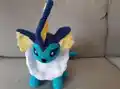 Adorable Vaporeon Pokemon Amigurumi Pattern step 1 - construction progress