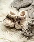 Baby Shoes Ivelle Pattern step 4 - final assembly and finishing