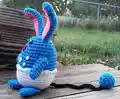 Azumarill Pokemon Amigurumi Pattern step 3 - details and accessories