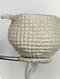 Baby Dandelion Amigurumi Pattern step 3 - details and accessories