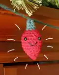 Holiday Lights Amigurumi Pattern step 3 - details and accessories