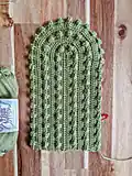 Adorable Crochet Cactus Pillow Pattern step 2 - assembly progress