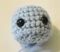 Squirtle Pokemon Amigurumi Pattern step 3 - details and accessories