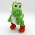 Adorable Yoshi Amigurumi Pattern step 1 - construction progress