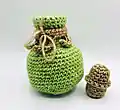 Magic Potion Crochet Pattern step 1 - construction progress